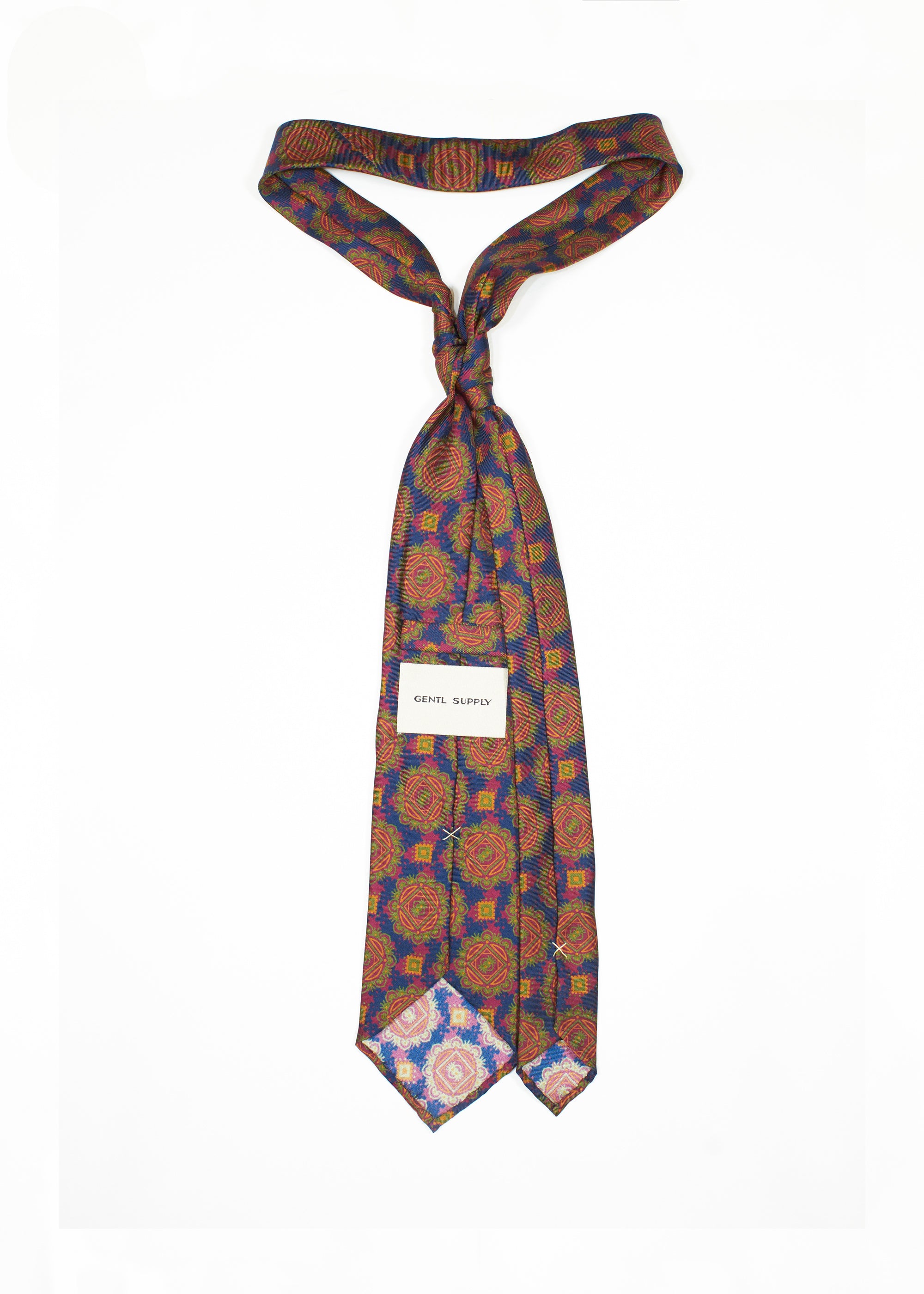 3-Fold Untipped Silk Tie