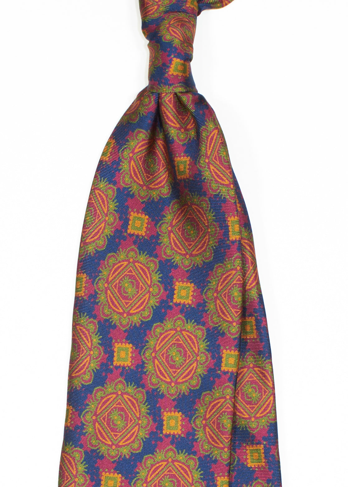 3-Fold Untipped Silk Tie