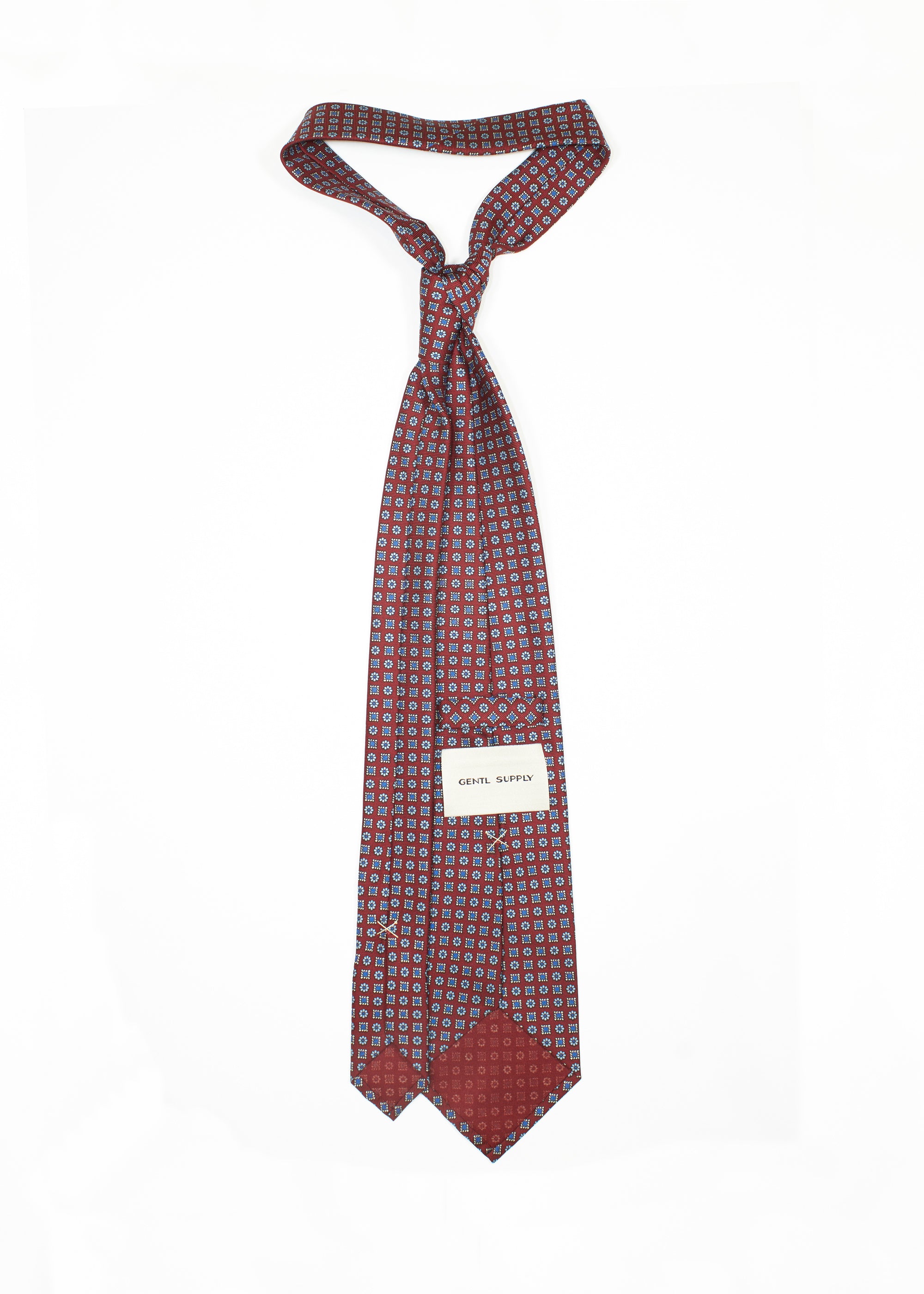 3-Fold Untipped Foulard Tie